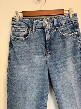 Good American Light Blue High-Rise Jeans